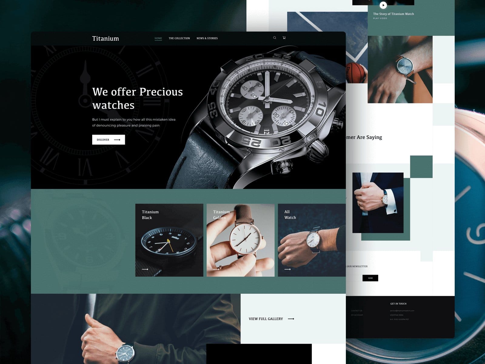 Watch Landing Page